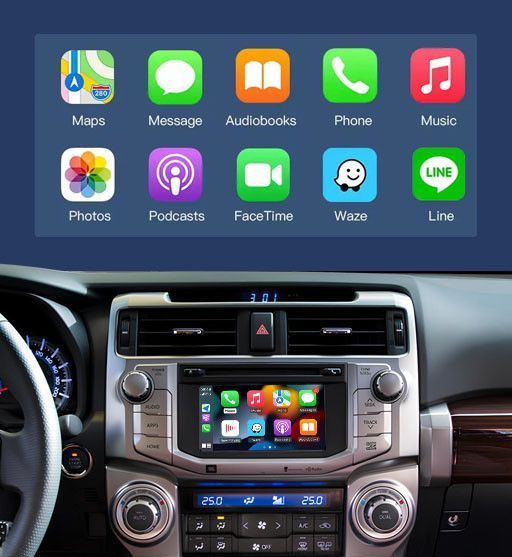 Бездротовий CarPlay та Android Auto для Toyota 4Runner (2014 - 2019) Touch2 / Entune 2.0 System. FT0001W фото