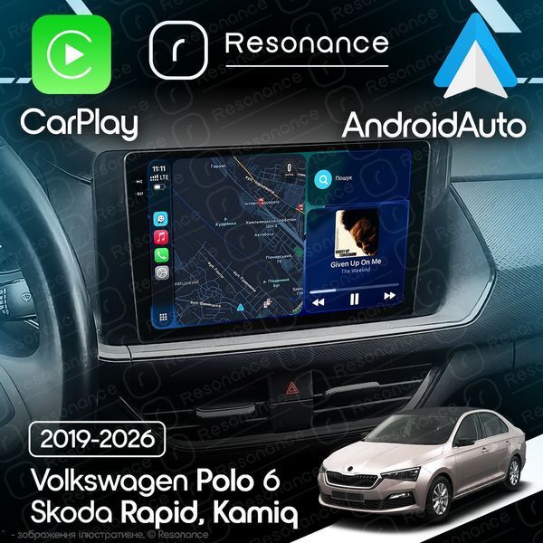 Магнітола Skoda Rapid 2 (2020-2023) DUDU 4 10.36" QLED, 4/64 041205 фото
