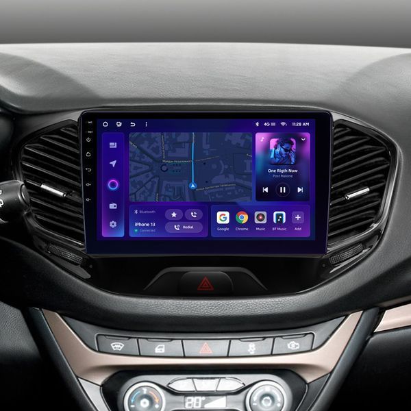 Штатная магнитола AMS MOSS M2 4+32Gb LADA Vesta Cross Sport (F1) 2015-2022 9" CAA49230 фото