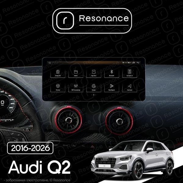 Магнитола Audi Q2 (2016-2026) Resonance Ultra M6 (7862) 6/128, 12.3" QLED, 360 (Audi Style) 037475 фото