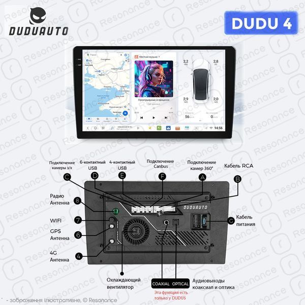 Магнитола Skoda Octavia 2 (A5) (2004-2013) [Silver] DUDU 4 10.36" QLED, 4/32 037962 фото