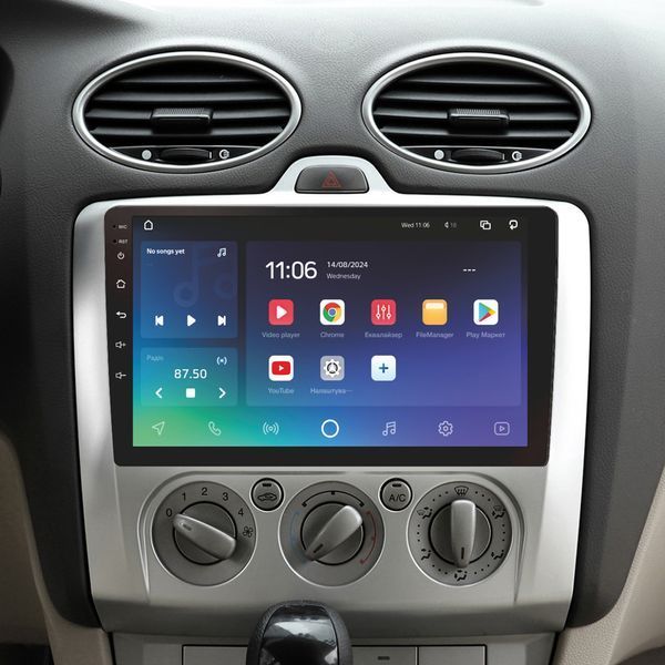 Штатна магнітола SIGMA X9464 ANDROID 10 4/64 ГБ 4G DSP Ford Focus 2 Mk 2 2004-2011 (F1) 9" CAA33331 фото