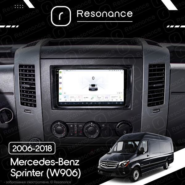 Магнитола Mercedes-Benz Sprinter (W906) (2006-2018) DUDU 6 9.5" 2K QLED, 8/256 010351 фото