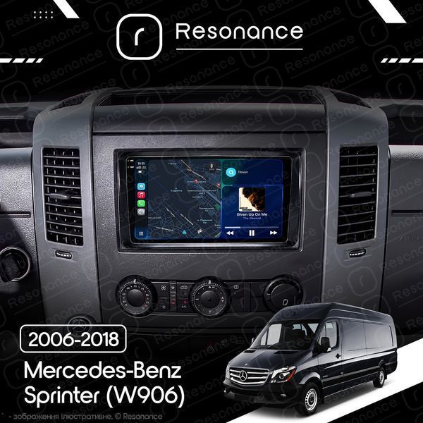Магнитола Mercedes-Benz Sprinter (W906) (2006-2018) DUDU 6 9.5" 2K QLED, 8/256 010351 фото