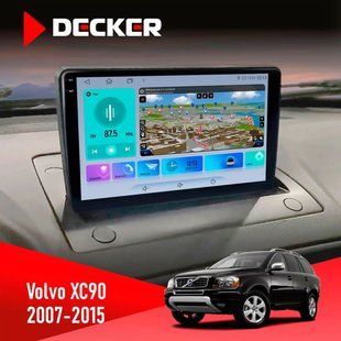 Штатна магнітола Volvo XC90 2007-2015 Decker D9-009 4x64, DSP, 4G, 2k НФ-00008467 фото