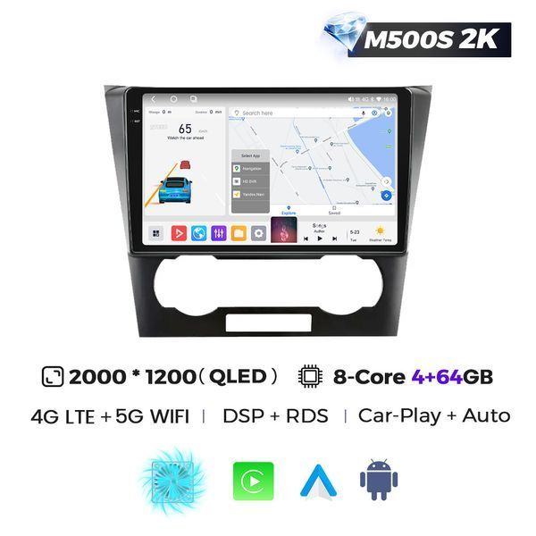 Штатная магнитола Mekede MS 2k 4/64 Chervolet Epica (2006-2012) CarPlay QleD 10318 фото