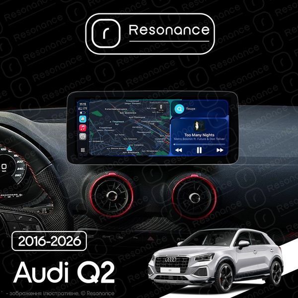 Магнитола Audi Q2 (2016-2026) Resonance Ultra M4 (7862) 4/64, 12.3" QLED, 360 (Benz Style) 037477 фото