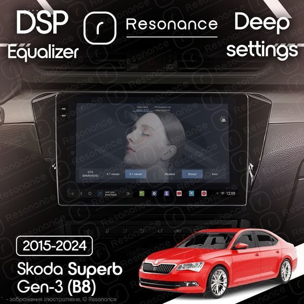 Магнитола Skoda Superb 3 (B8) (2015-2024) DUDU 4 10.36" QLED, 4/64 041003 фото
