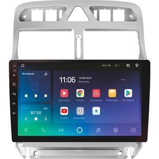 Штатна магнітола SIGMA X9464 ANDROID 10 4/64 ГБ 4G DSP Peugeot 307 1 2001-2008 9" CAA33736 фото