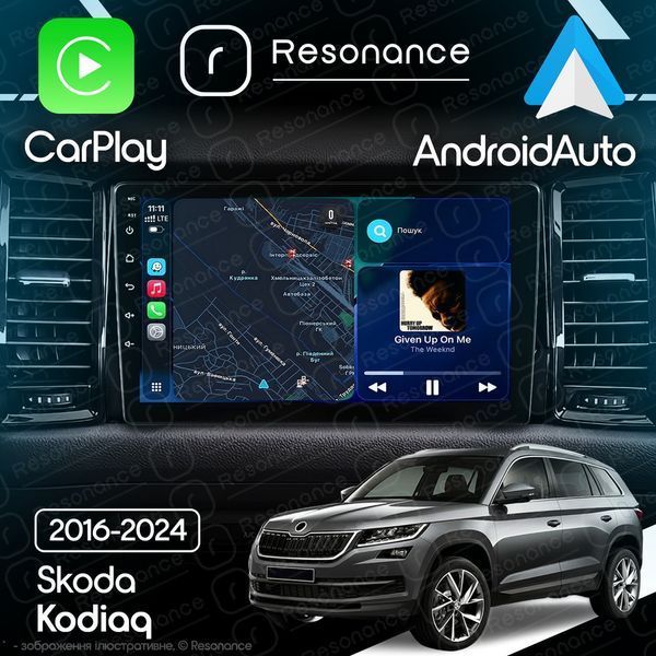 Магнитола Skoda Kodiaq (2016-2024) Resonance Ultra T100 2/64, 10" IPS (CarPlay) 041049 фото