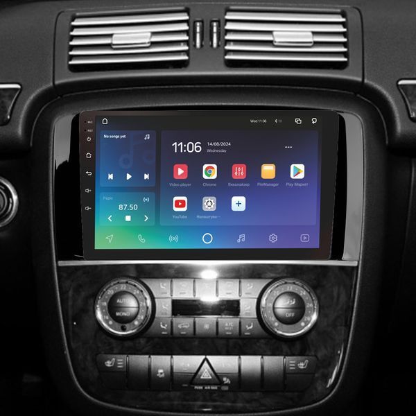 Штатна магнітола SIGMA X9464 ANDROID 10 4/64 ГБ 4G DSP Mercedes Benz R-Class W251 R280 R300 R320 2005-2017 (F1) 9" CAA33699 фото