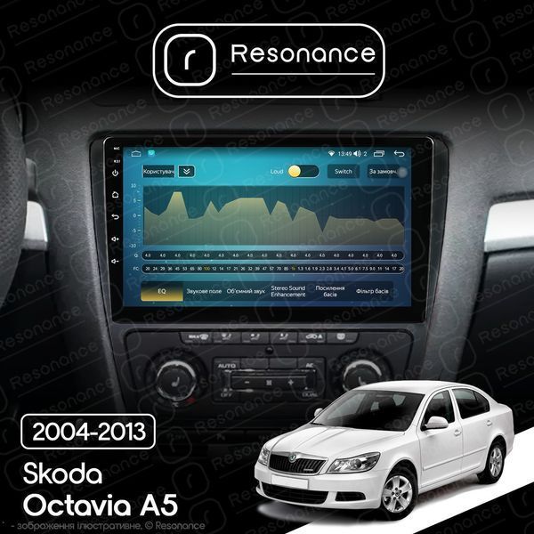 Магнитола Skoda Octavia 2 (A5) (2004-2013) [Black] Resonance Ultra M2 2/64, 10" QLED 037999 фото